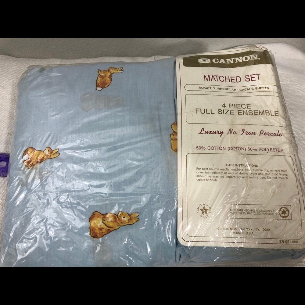 NOS‎ Vintage Cannon bedding - Picture 2 of 2